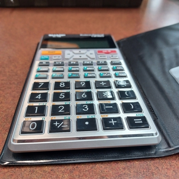 Sharp EL-738 Business/Financial  Calculator - Picture 10 of 13